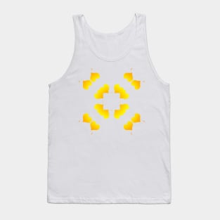 Golden heart - cute pattern Tank Top